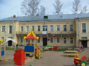 Входная группа Детский сад № 3 Колпинского района. 