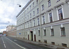 Входная группа Комитет по экономической политике и стратегическому планированию Санкт-Петербурга. 