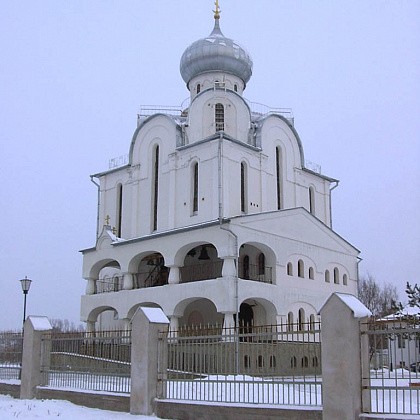 Входная группа Пискаревская Церковь Благовещения Пресвятой Богородицы. 