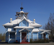 Входная группа Храм Александра Невского в Красном Селе. Красное Село (Красносельский район),  переулок Щуппа,  10, лит. А