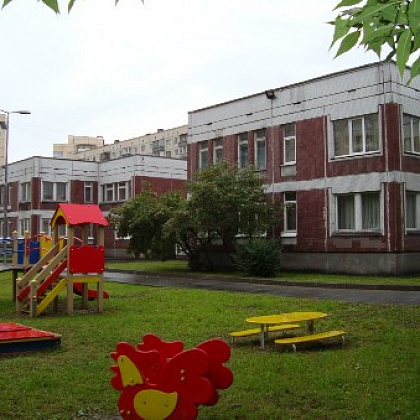 Входная группа Детский сад № 76 Красногвардейского района. 
