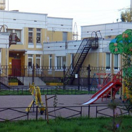 Входная группа Детский сад № 49 Приморского района. 