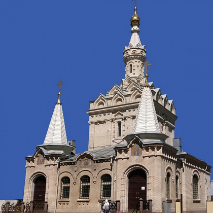   Церковь иконы Божией Матери Всех скорбящих Радость с грошиками. 