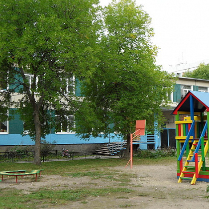 Входная группа Детский сад № 64 Выборгского района. 