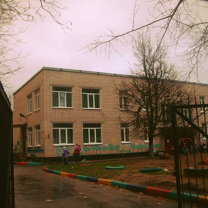 Входная группа Детский сад № 48 Красносельского района. 